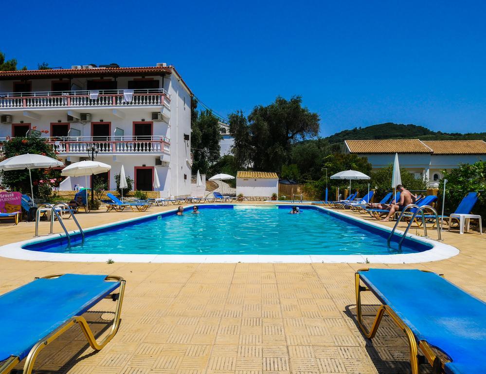 Hotel Olga Агиос Стефанос Экстерьер фото